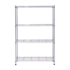 Hyper Tough 4 Tier Wire Shelf Unit, Chrome, 1400 lb. Capacity, Adult