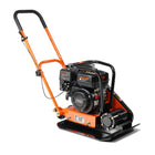 VEVOR Plate Compactor; 6.5 HP 196CC Gas Engine 5; 600 VPM; 4; 200 lbs Force Vibratory Compaction Tamper with 22.1 x 15.9 in Plate for Walkways; Patios; Asphalts; Paver Landscaping