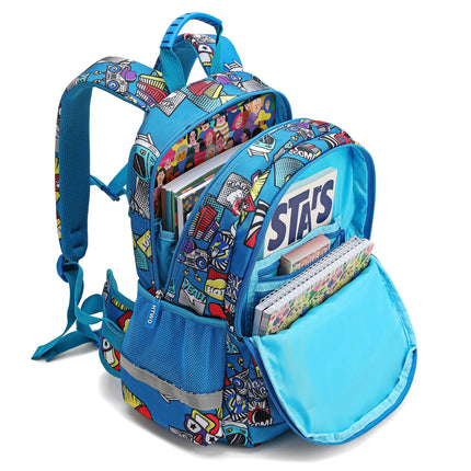 Kids Backpack for Boys,Preschool Kindergarten Bookbags, Elementary School Bag Gifts