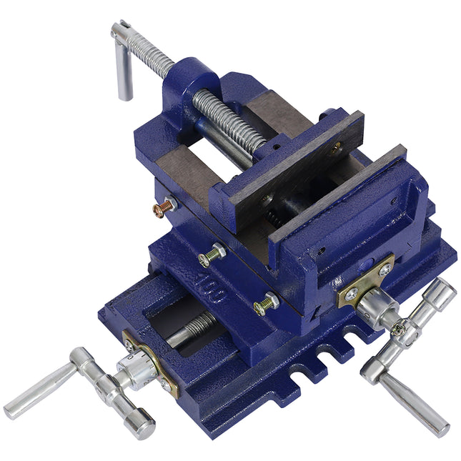 Cross Slide Vise, Drill Press Vise 4inch,drill Press Metal Milling 2 Way X-Y ,benchtop Wood Working Clamp Machine