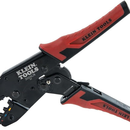 3005CR Wire Crimper Tool, Ratcheting Insulated Terminal Crimper for 10 to 22 AWG Wire