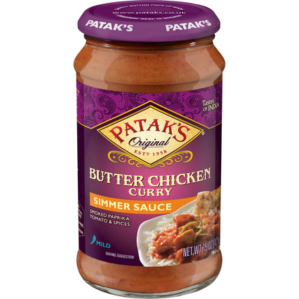 Butter Chicken Simmer Sauce, 15 Oz