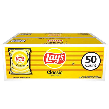 Potato Chips, Classic, 1 Oz, 50-Count