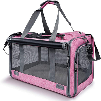 Pet Carrier for Large and Medium Cats, Soft-Sided Pet Carrier for Big Medium Cats and Puppy Dog Carriers Cat Carriers, Pet Privacy Protection Travel Carrier