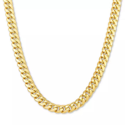 Miami Cuban Link 18" Chain Necklace (6Mm) in 10K Gold