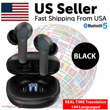 Translator Earbuds 144 Languages Real Time Online OffLine Translation Earphones
