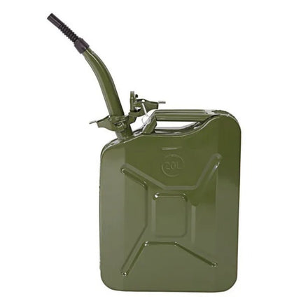 20L Portable American Fuel Oil Petrol Storage Can Army Green