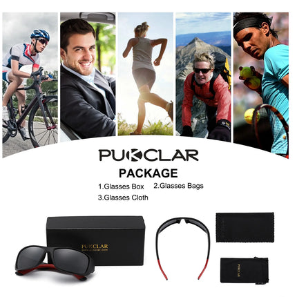 Polarized Sports Sunglasses for Men and Women