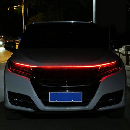 180cm 12V Car Waterproof Front Hood LED Daytime Running Decorative Flexible Light Strip For Car, Truck, SUV