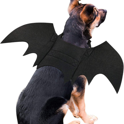 Dog Bat Costume - Halloween Pet Costume Bat Wings Cosplay Dog Costume Cat Costume for Party L