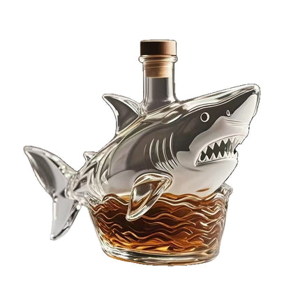 Household Portable Shark Whiskey Creative Wine Bottle