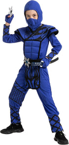 Boys Ninja Costume, Dragon Scales Ninja Costume for Kids Toddler Halloween Costume Themed Parties