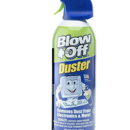 Compressed Air Duster, Air Duster, Can Air Dust Off, Cleaning Duster, Disposable Cleaning Duster 10 Oz. Cans - 1 CAN