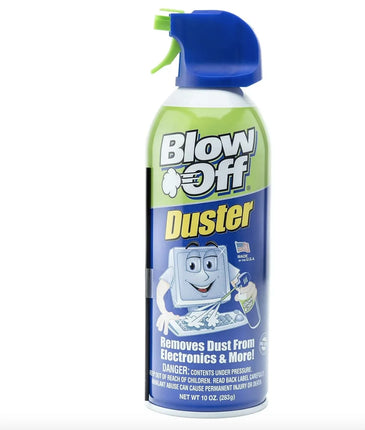 Compressed Air Duster, Air Duster, Can Air Dust Off, Cleaning Duster, Disposable Cleaning Duster 10 Oz. Cans - 1 CAN