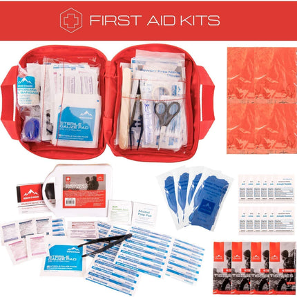 First Aid Kit Hurricane Disaster or Earthquake Emergency Survival Bug Out Bag Supplies for Families - 72 Hours of Disaster Preparedness Supplies