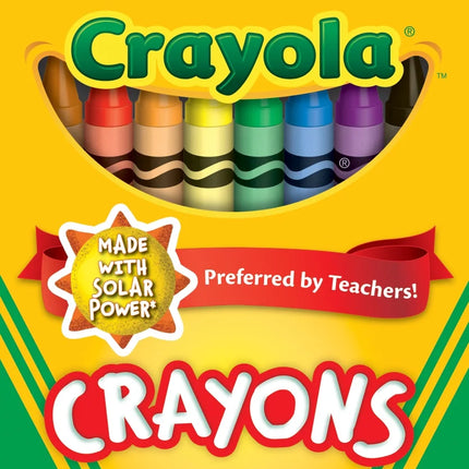 Crayons, 24 Count, Back to School Supplies, Classroom Supplies, Assorted Classic Colors, Gifts