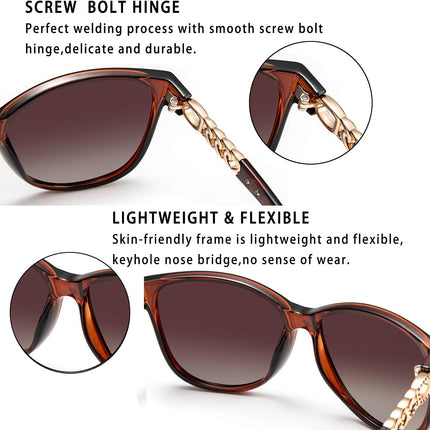 Sunglasses for Women Polarized Uv Protection Sunglasses for Women Polarized Trendy Sunglasses for Women