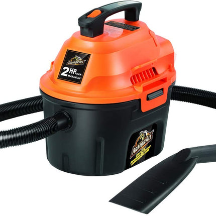 , AA255 , 2.5 Gallon 2 Peak HP Wet/Dry Utility Shop Vacuum , Orange