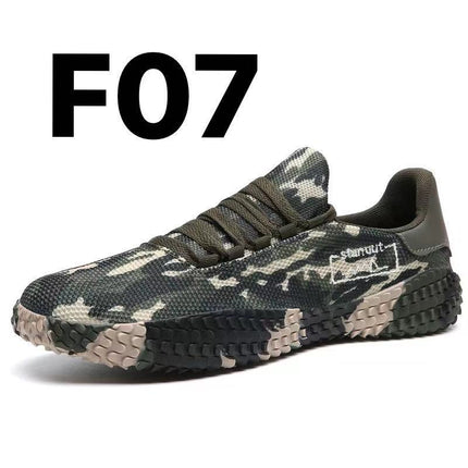 Spring and Summer Flying Woven Casual Shoes Large Men's Shoes Beathable Forrest Gump Sneakers