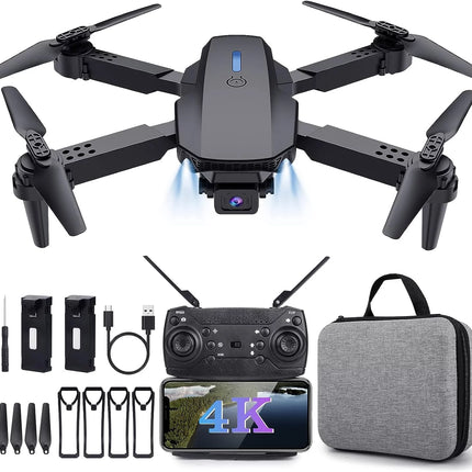 RC Mini Drones with Camera for Adults 4K for Beginners Kids with Live Video Camera Drones Support Wifi FPV